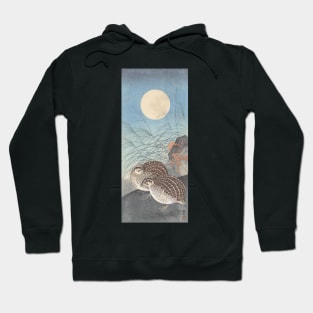 Quail by Ohara Koson Hoodie